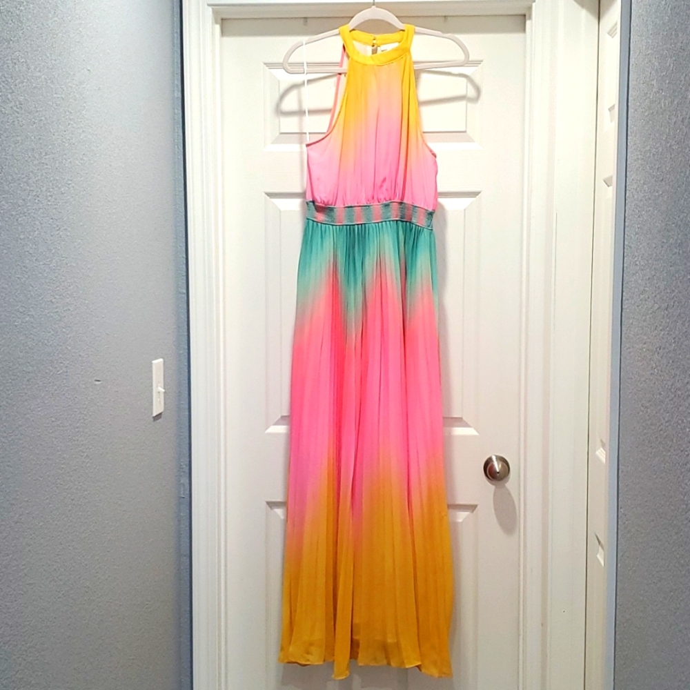 Sunset ombre gown